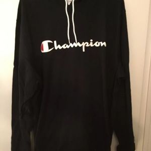 Black 2X champion sweatshirt women’s